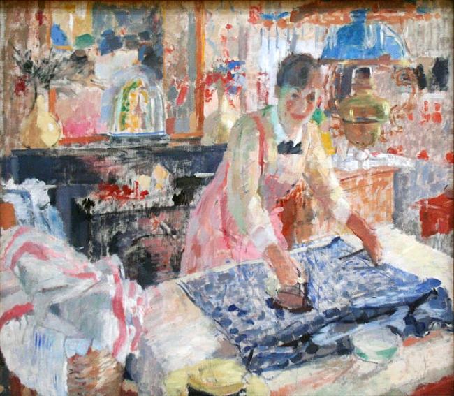 Rik Wouters Ironing Germany oil painting art